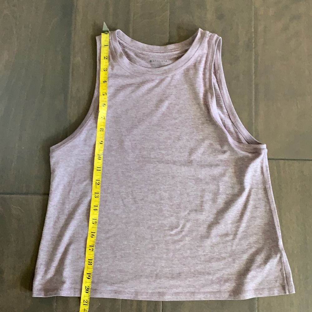 Athleta Uptempo Tank XS EUC! Velvety Pink / Flora Mauve